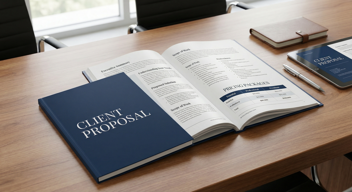Preview of Client Proposal Template