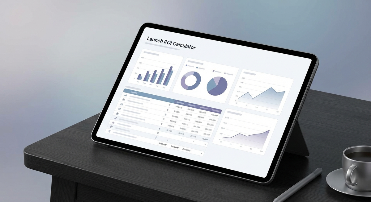 Preview of Launch ROI Calculator