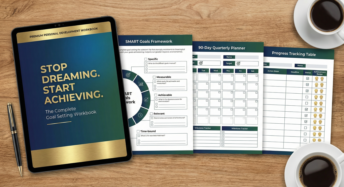 Preview of Goal Setting Workbook