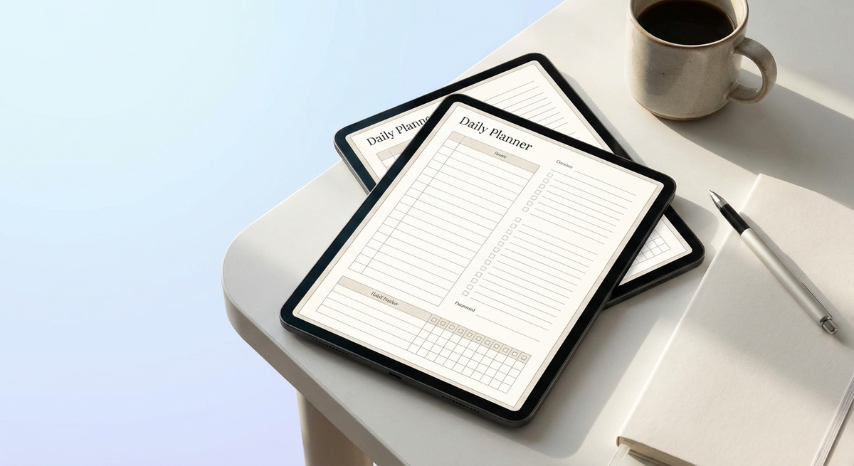 Preview of Daily Planner Printable