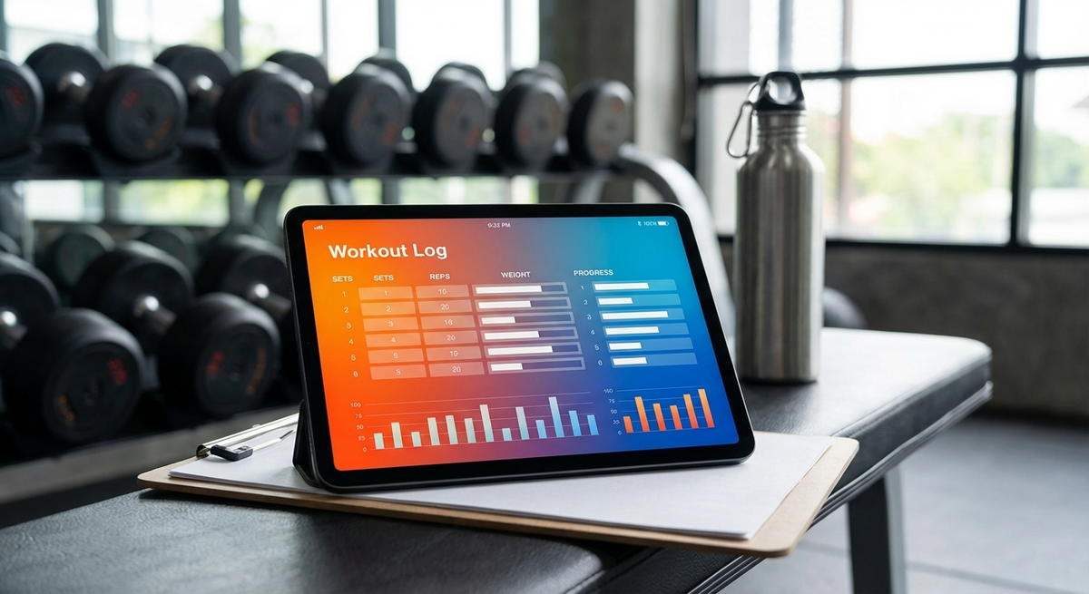 Preview of Fitness Workout Log Printable