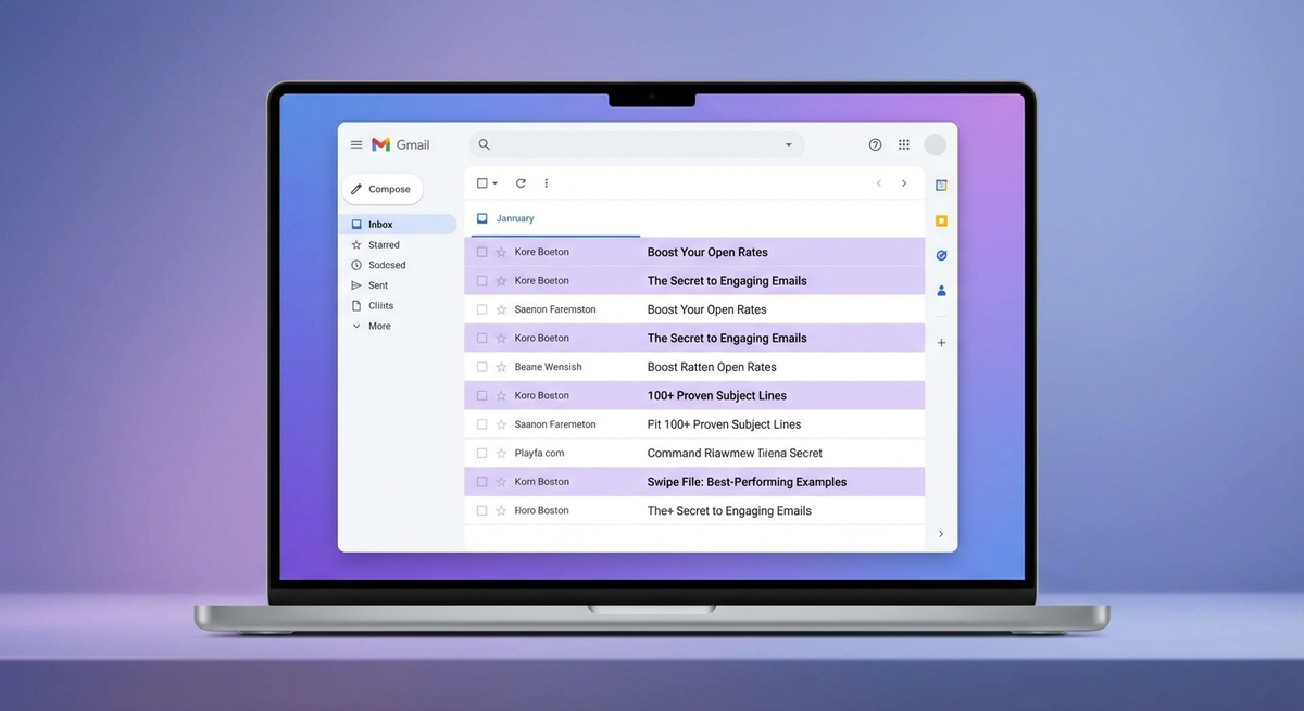 Preview of Email Subject Line Swipe File
