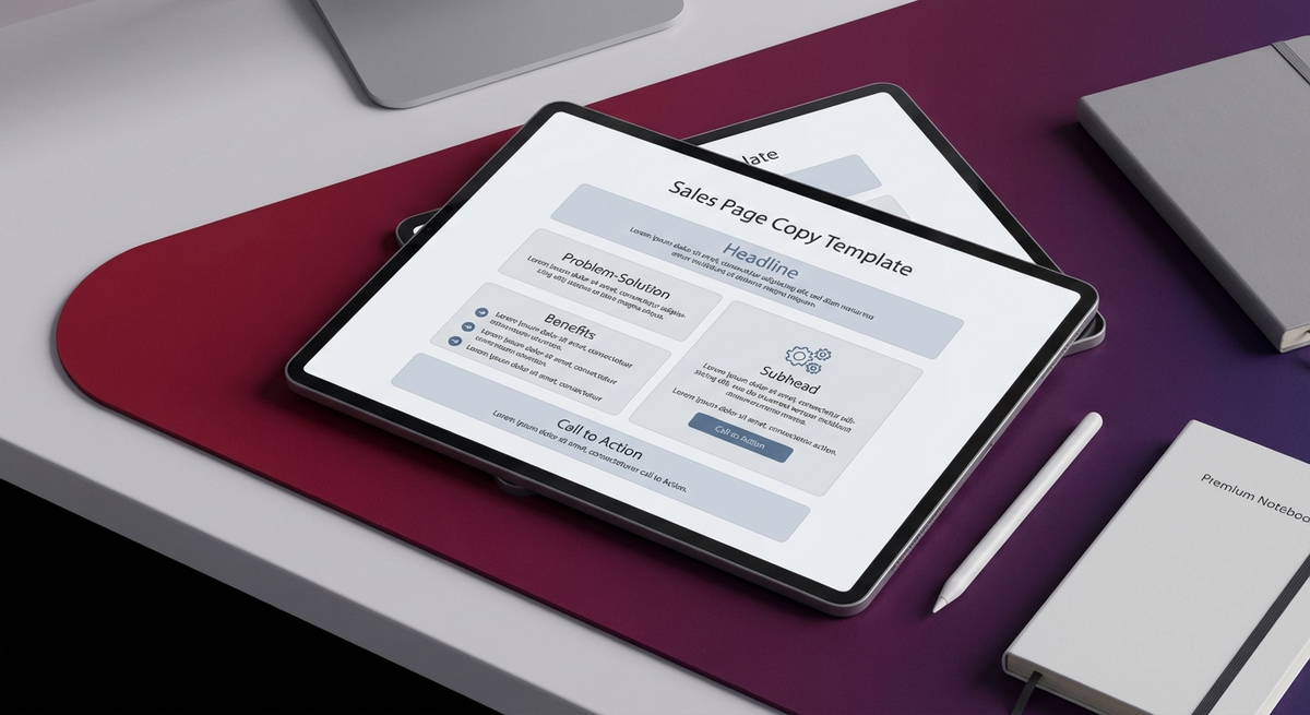 Preview of Sales Page Copy Swipe File