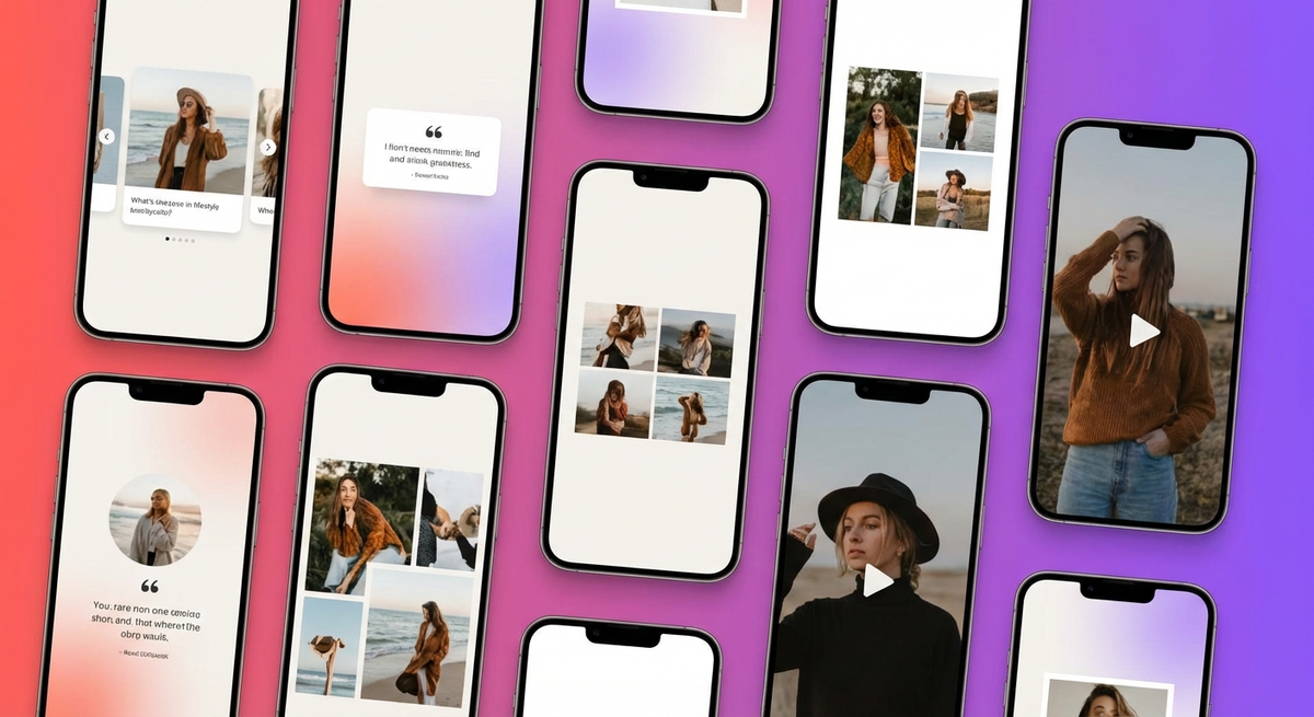 Preview of Social Media Content Swipe File